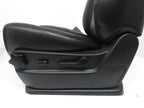 2007 - 2014 GM Silverado Tahoe Front Seats, LT Black Leather Lumbar Power Heated