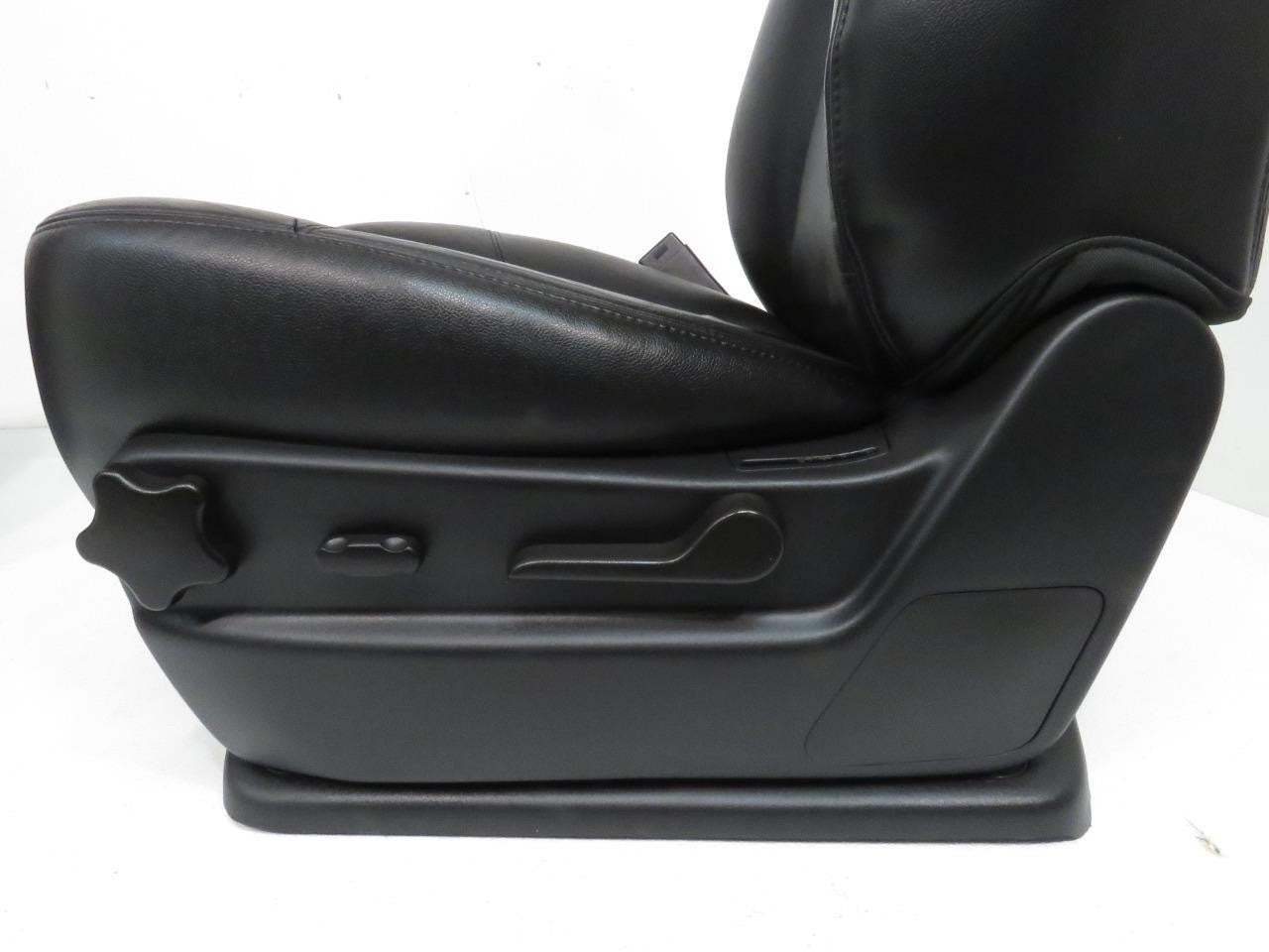 2007 - 2014 GM Silverado Tahoe Front Seats, LT Black Leather Lumbar Power Heated