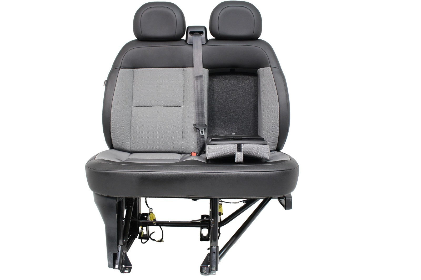 14 - 26 Ram ProMaster Front Passenger Bench Seat Gray Black Vinyl OEM 6TH96JXWAB