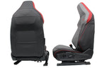 2022 - 2025 VW Golf GTI Mk 8.5 Seats Set Two-Tone Leather Black Gray Heat Cool