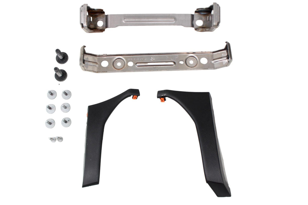 2019 - 2025 Dodge Ram 2500 3500 Center Console w/ Install Kit, Gold Trim & Wood