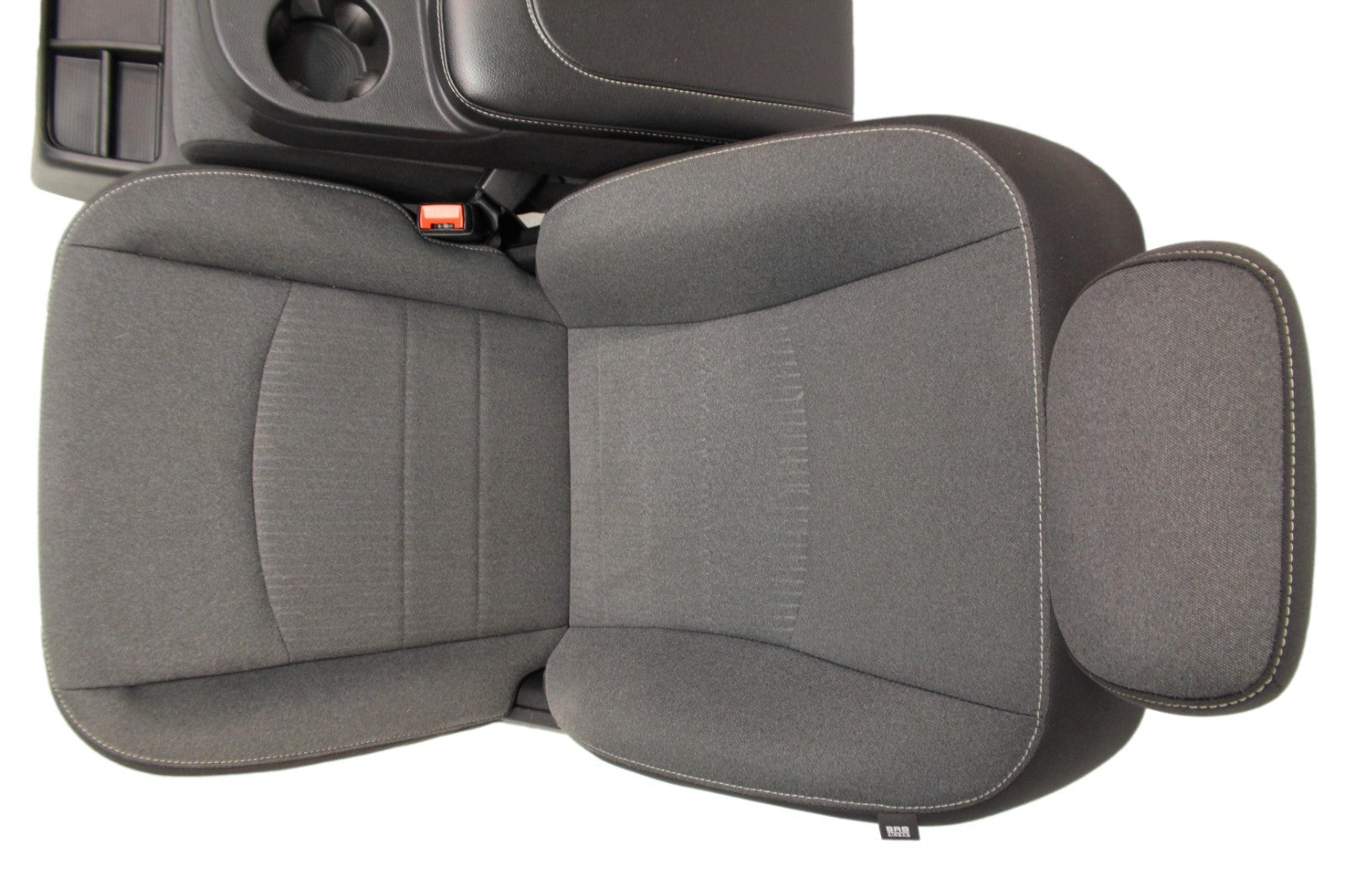 2019-2024 Ram Classic Front Seats, Diesel Gray Black Cloth, Manual w/ Jump Seat