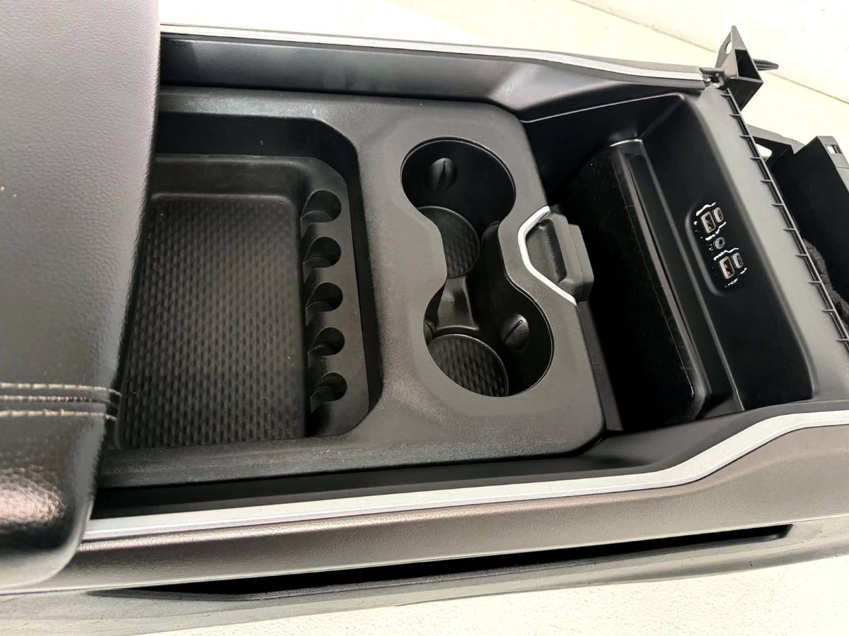 2019-2026 Dodge Ram 2500 3500 HD Full Center Console Black, Big Horn Lone Star