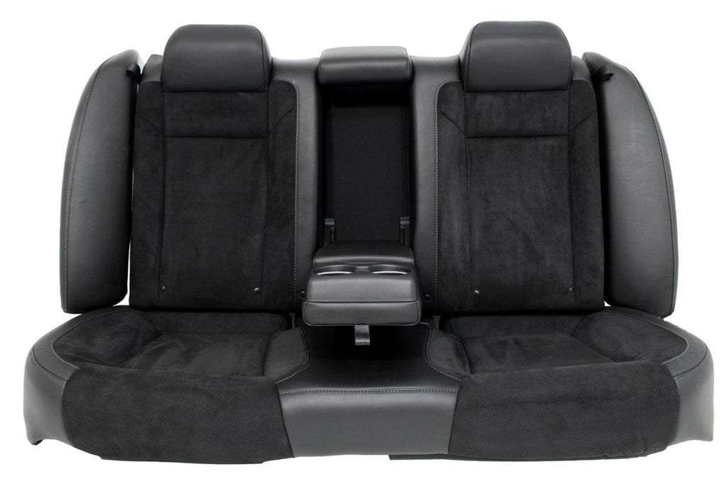 11-23 Dodge Charger SRT Seats, Scat Pack Black Alcantara Leather w/ Heat Cool