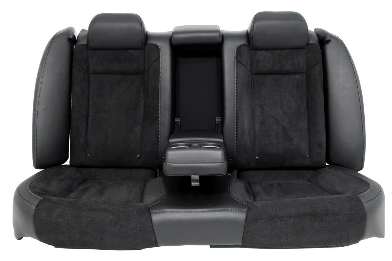 11-23 Dodge Charger SRT Seats, Scat Pack Black Alcantara Leather w/ Heat Cool