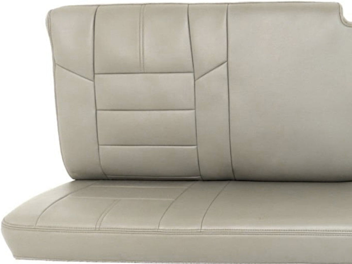 2008 - 2010 Ford Super Duty Supercab Ext Cab Rear Seats,  Stone Gray Leather OEM