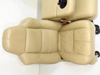 2008 - 2010 Ford Super Duty Front Seats w/ Jump, Lariat Tan Leather Heated Power