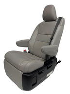 2011–2020 Toyota Sienna 2nd Row Captain's Chair Recliner Seats, Gray Leather OEM