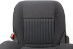 2015 - 2023 Ford Transit Black Cloth Front Bucket Seats with Armrests