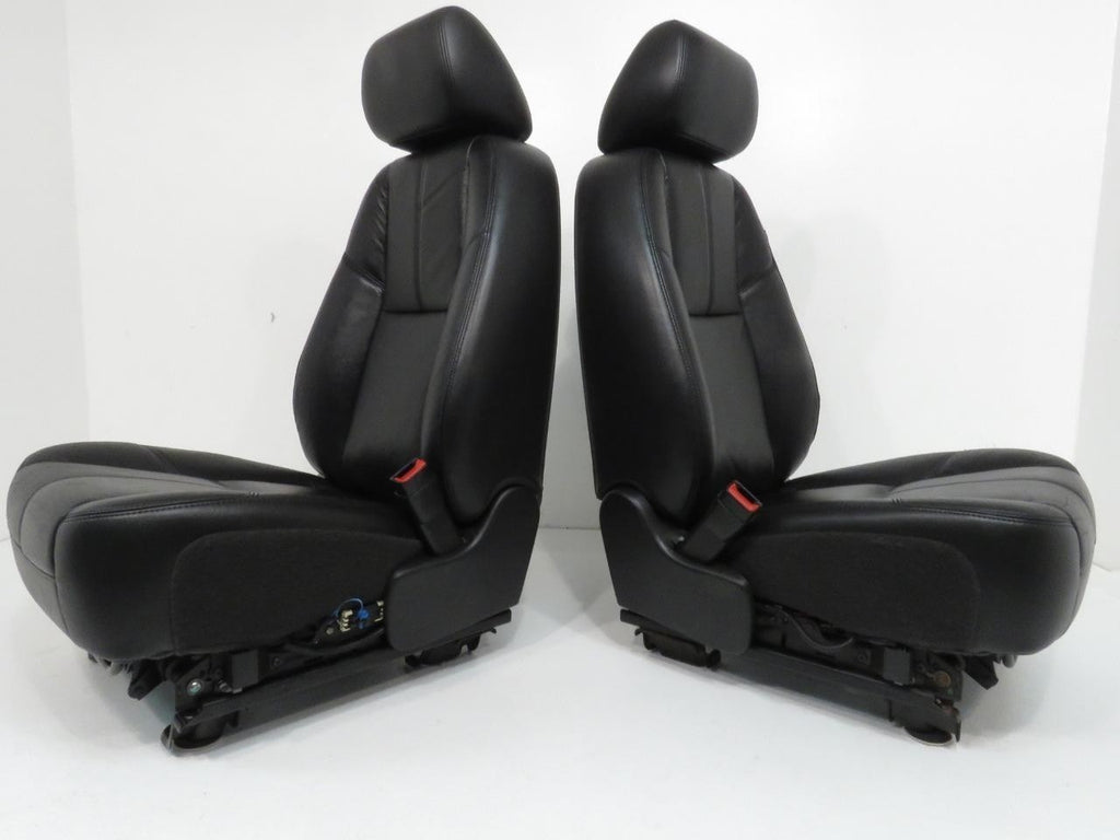 2007 - 2014 GM Silverado Tahoe Front Seats, LT Black Leather Lumbar Power Heated