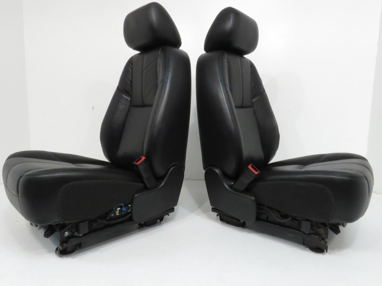 2007 - 2014 GM Silverado Tahoe Front Seats, LT Black Leather Lumbar Power Heated