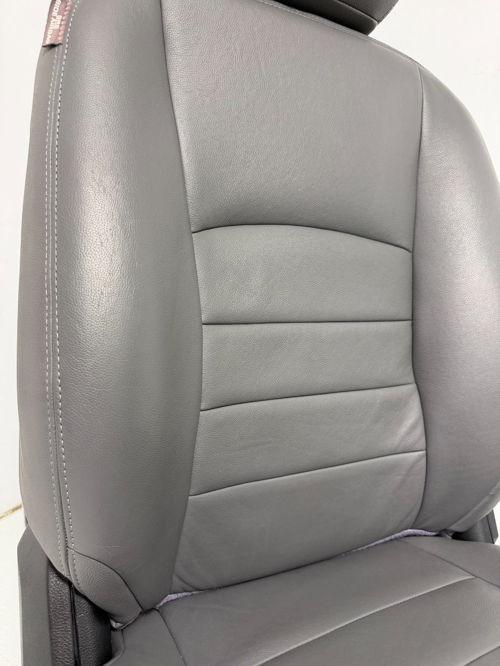 2009 - 2018 Dodge Ram Seats Set Crew Cab, Alea Gray Leather w/ OEM Power Driver