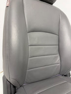 2009 - 2018 Dodge Ram Seats Set Crew Cab, Alea Gray Leather w/ OEM Power Driver