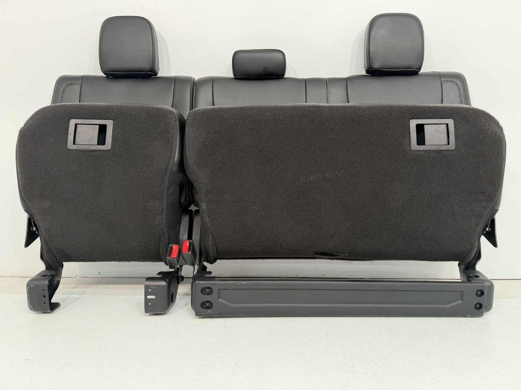 2015 - 2022 Ford F150 Super Duty Rear Seats, Extended Cab Black Leather Lariat