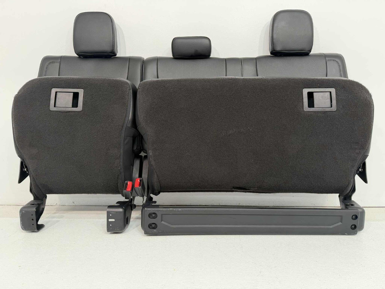 2015 - 2022 Ford F150 Super Duty Rear Seats, Extended Cab Black Leather Lariat