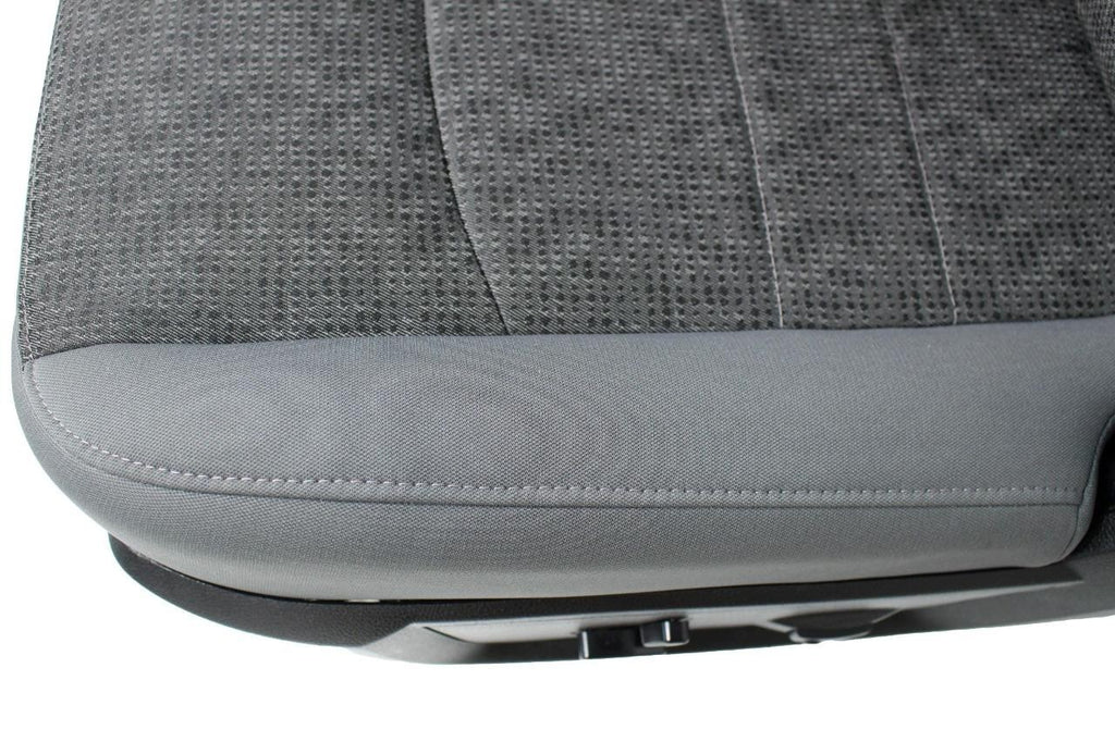 2009 - 2018 Dodge Ram Front Bench Seat, Powered w/ Center Jumpseat, Diesel Gray