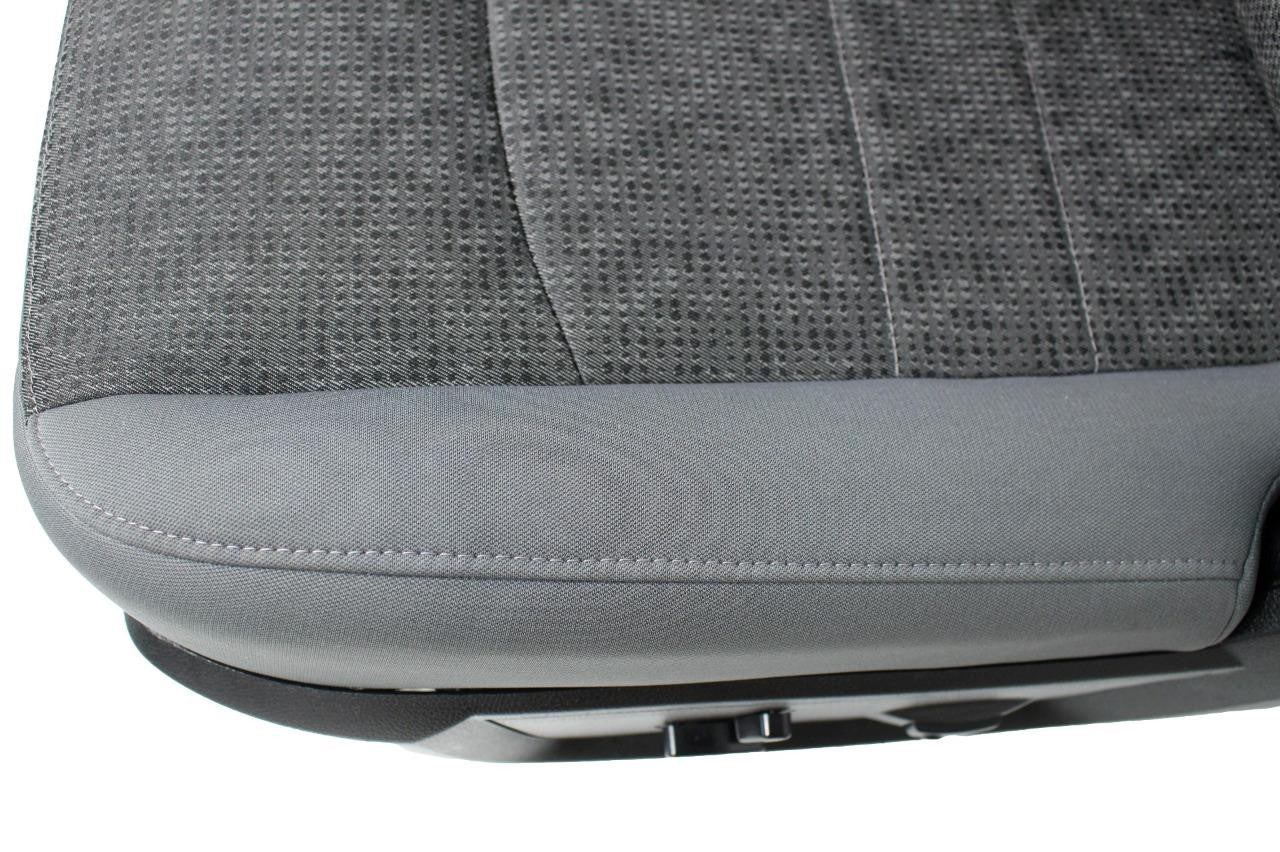 2009 - 2018 Dodge Ram Front Bench Seat, Powered w/ Center Jumpseat, Diesel Gray