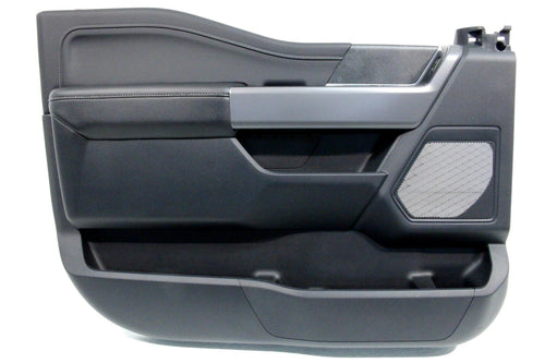 2021-2026 Ford F150 Front Door Panels, STX XLT Sport Black Geometric OEM
