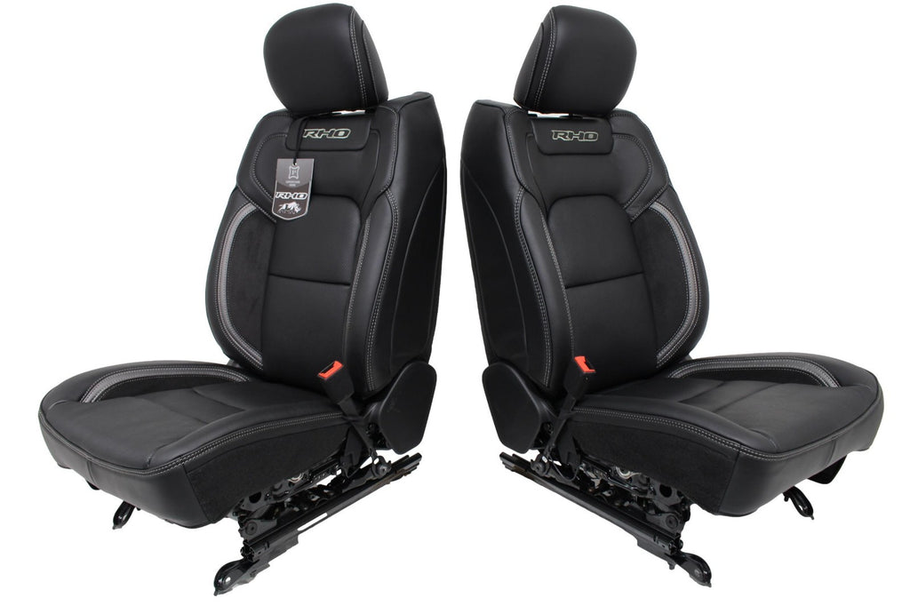 2019 - 2026 Ram 1500 Interior Crew Cab, RHO Black Leather, Seats Console Panels