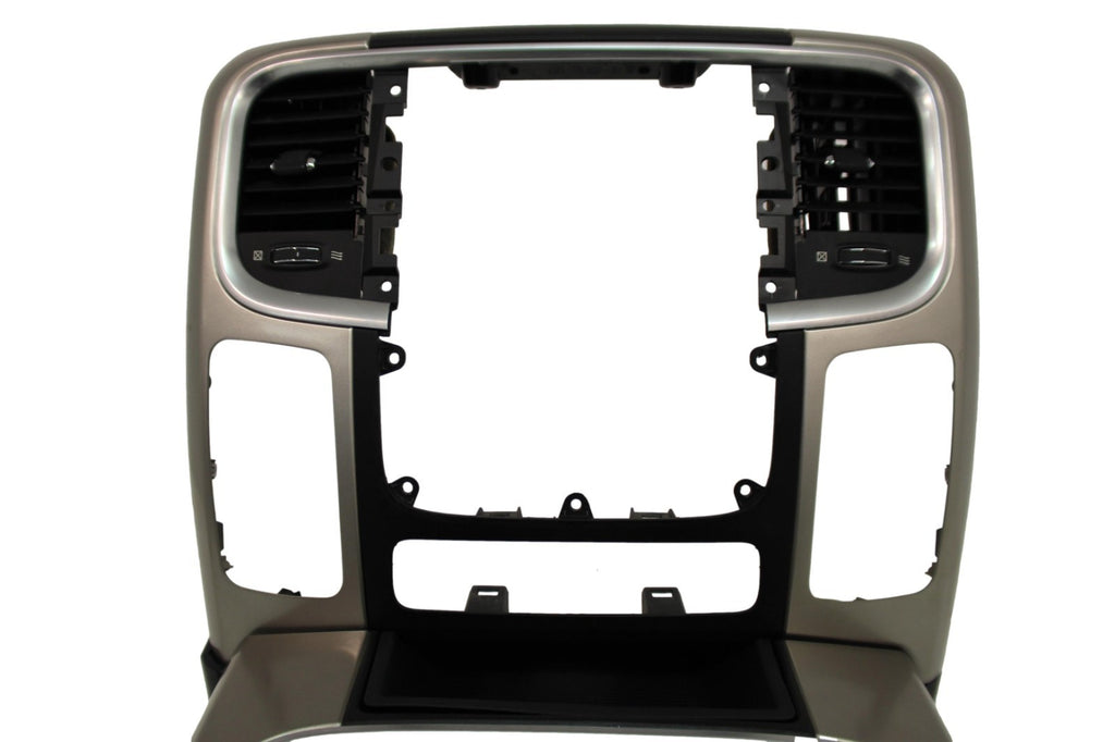 2013 - 2018 Dodge Ram Center Console Custom w/ Bezel, Install Brackets & Bolts