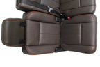2015 - 2017 Ford Expedition King Ranch Seats 3 Row Set, Mesa Brown Leather OEM