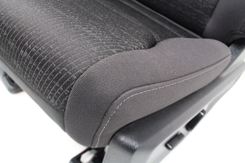 2021 - 2026 Ford F150 & Super Duty Front Seats, Sport Black Cloth Power Heat XLT
