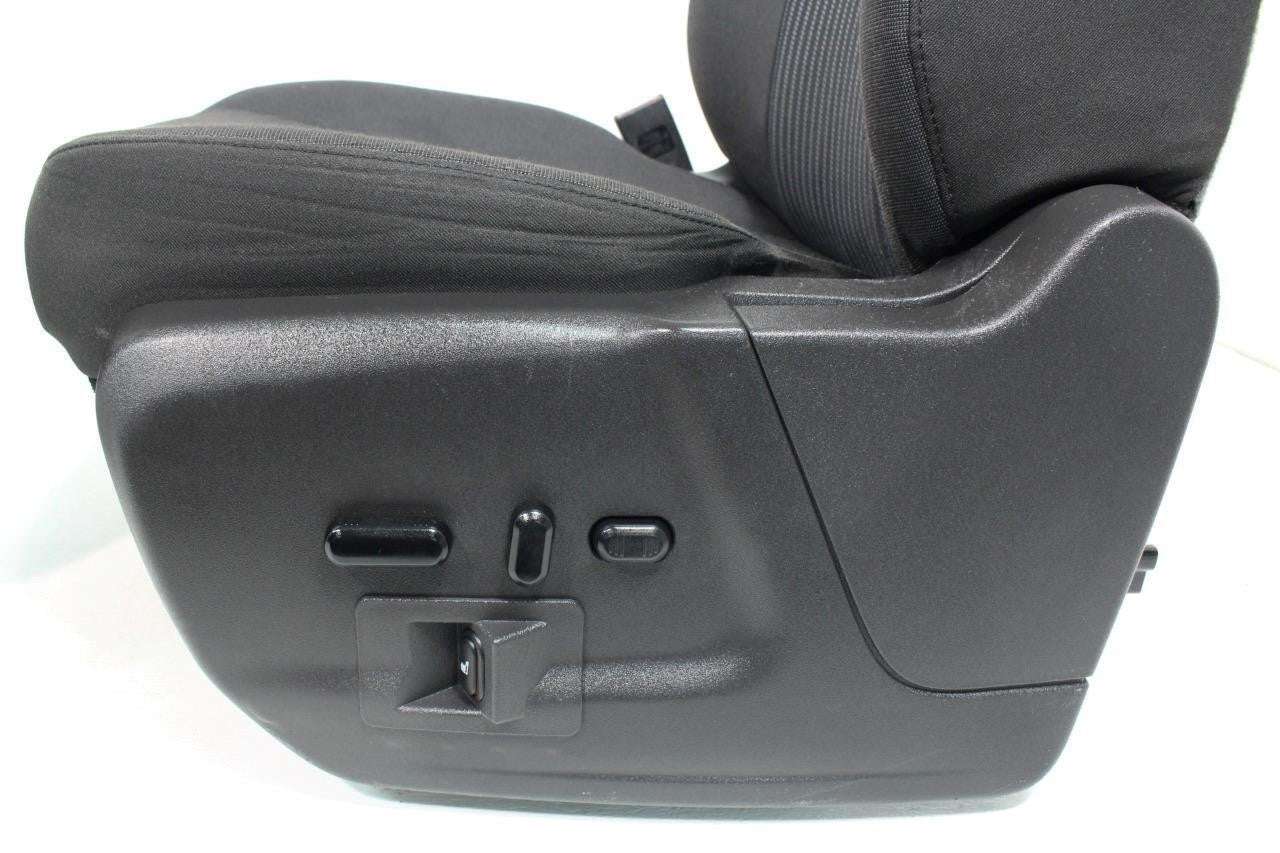 2015 - 2026 Ford Transit Front Seats, Charcoal Cloth w/ Heated Power Driver Seat