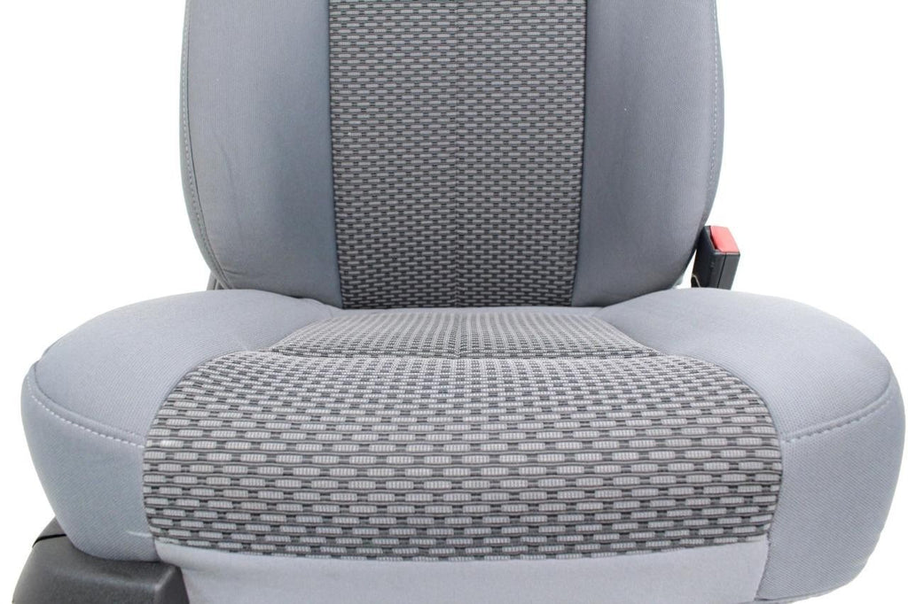 2011 - 2016 Ford Super Duty Front Seats, XL Gray Cloth Manual Fits 99+ F250 F350