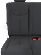 2007 - 2018 Jeep JK Wrangler 2-Door Rear Seat, OEM Black Cloth Folding Bench