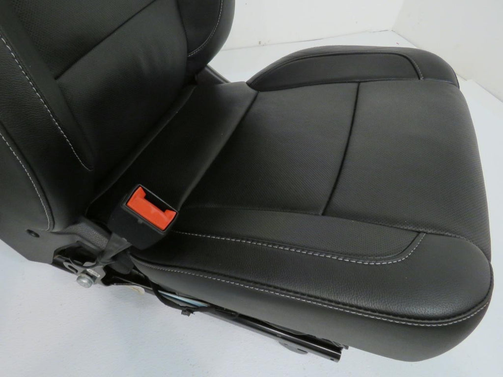 2014-2019 Sierra Chevy Silverado Front Seats, LTZ Black Leather, Heated Cooled