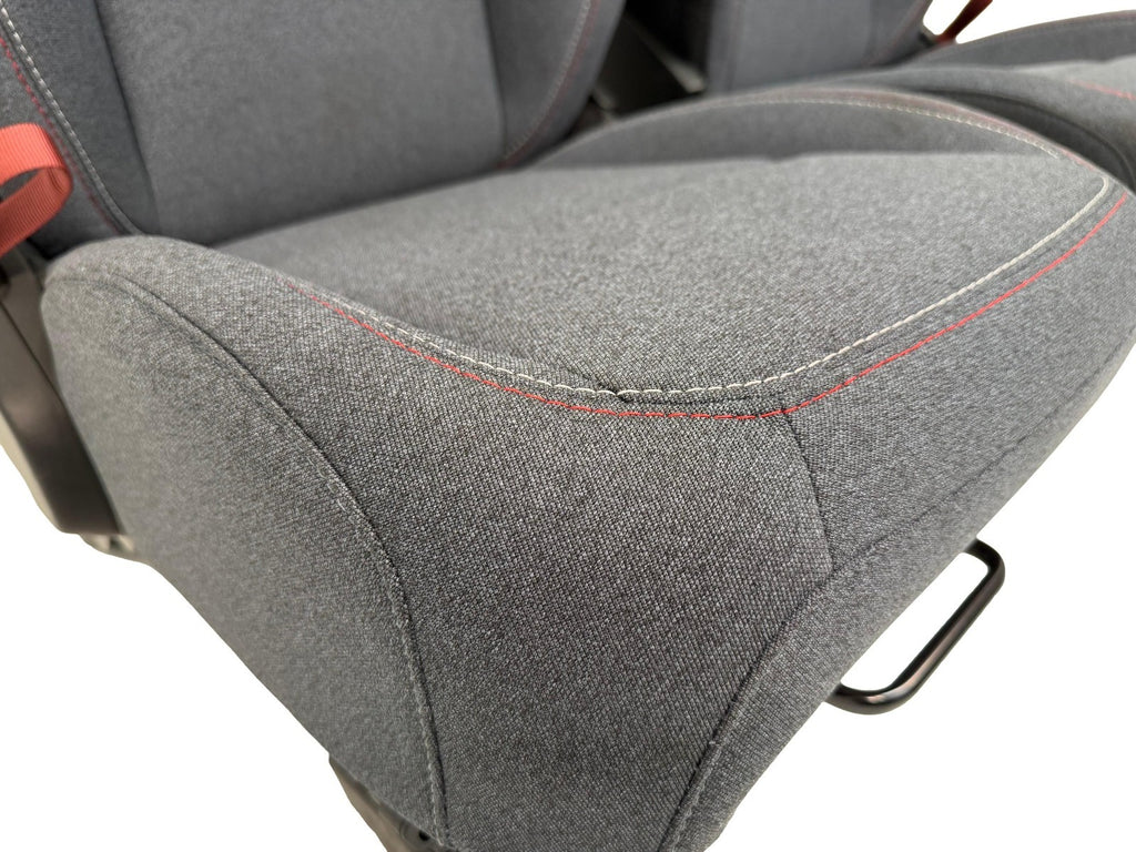 2018-2026 Jeep Wrangler JLU 4-Door Seats Set, Denim Blue America 250 Edition