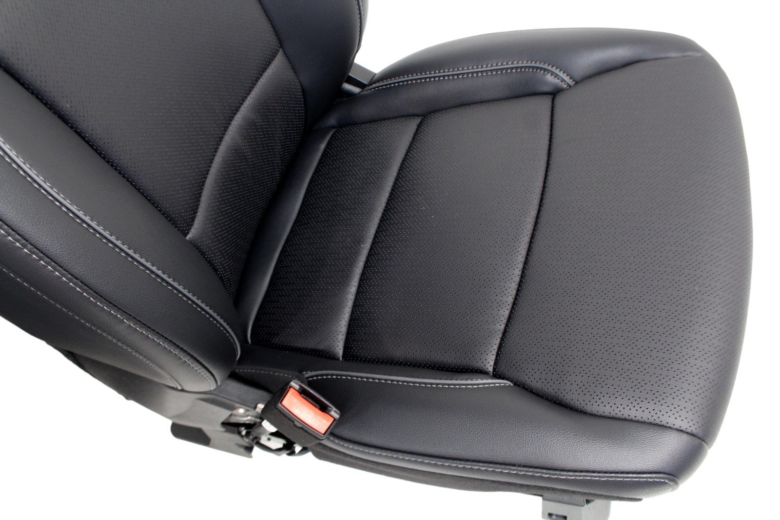 2021 - 2026 Ford F150 Super Duty Crew Cab Seats, Lariat Black Leather Heat Cool