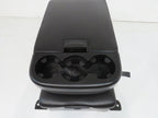 07 - 14 Chevy Silverado GMC Sierra Tahoe Yukon Black Leather Jump Seat Console
