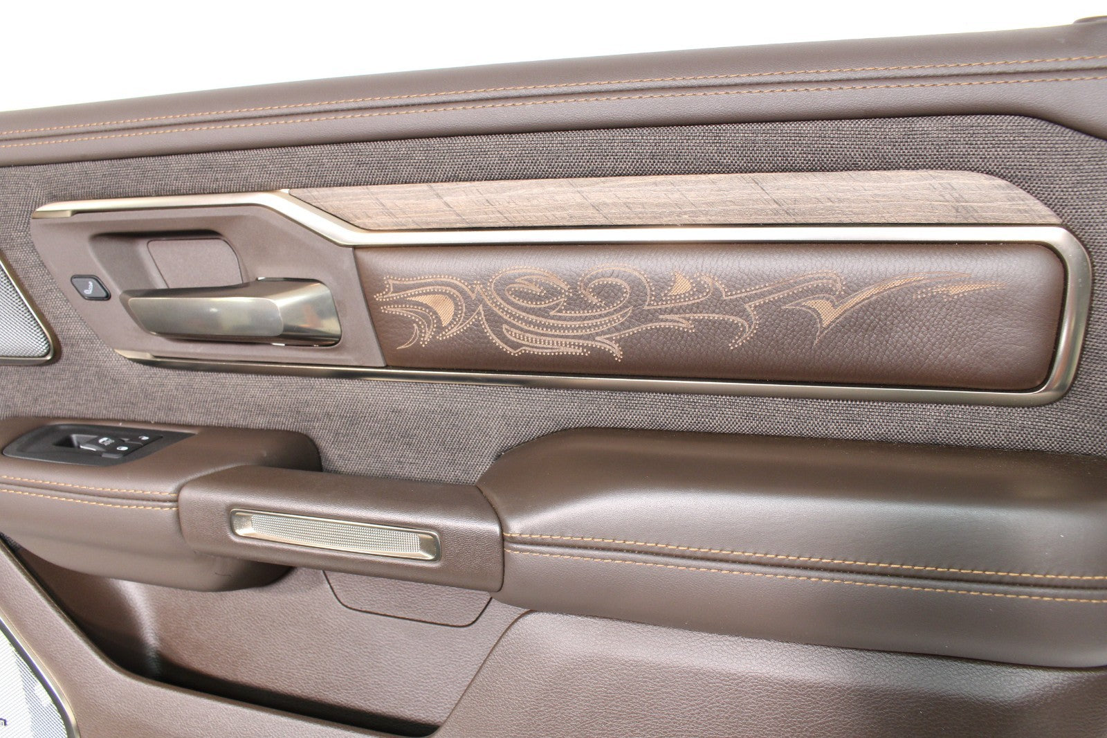 2019 - 2026 Ram 1500 Door Panels Limited Longhorn Brown Crew Cab