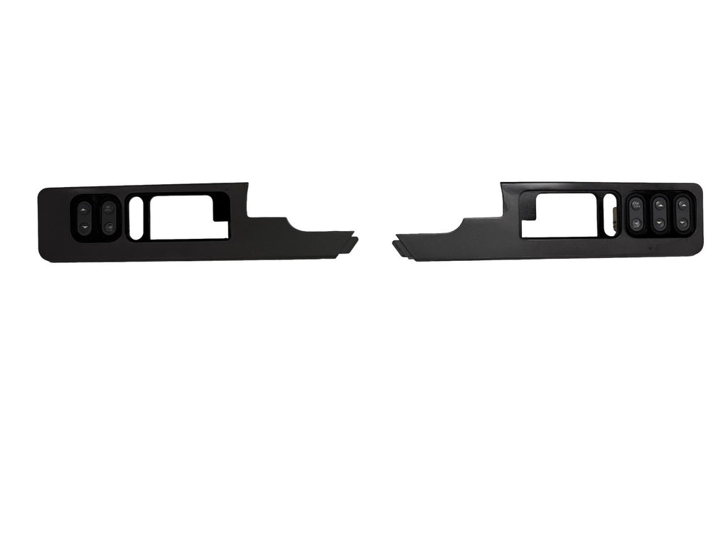 88-94 Chevy GMC Silverado Suburban C/K OBS Front Door Panels, Garnet Red MINT