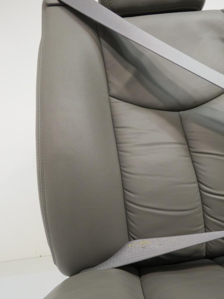 1999-2007 Sierra Silverado Seats, Pewter Gray Leather Power Driver w/o Armrests