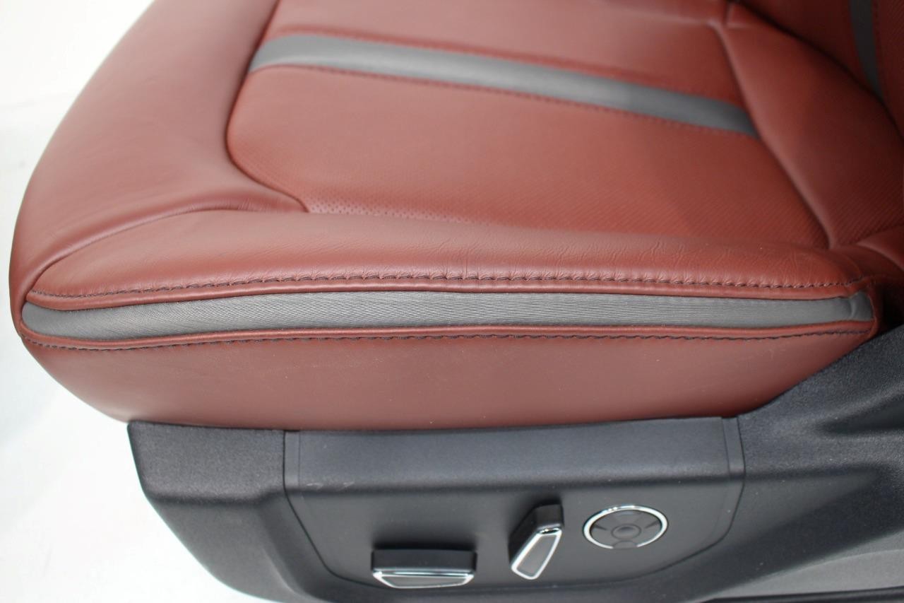2018 - 2020 Ford F150 & Super Duty Platinum Seats Set, Dark Marsala Leather OEM