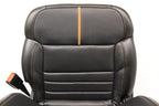 2023 + Ford Super Duty Platinum Front Seats, Black Leather Max Recline Massaging