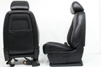 2007-2014 GM Silverado Tahoe Front Seats, LT Black Leather Lumbar w Driver Power