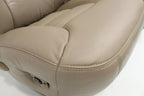 1995-2000 GMC Sierra Chevy Silverado Seats Set, Neutral Tan Leather Extended Cab