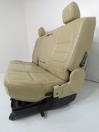 2008 - 2010 Ford Super Duty Crew Cab Seats Set Lariat Tan Leather Heated Powered