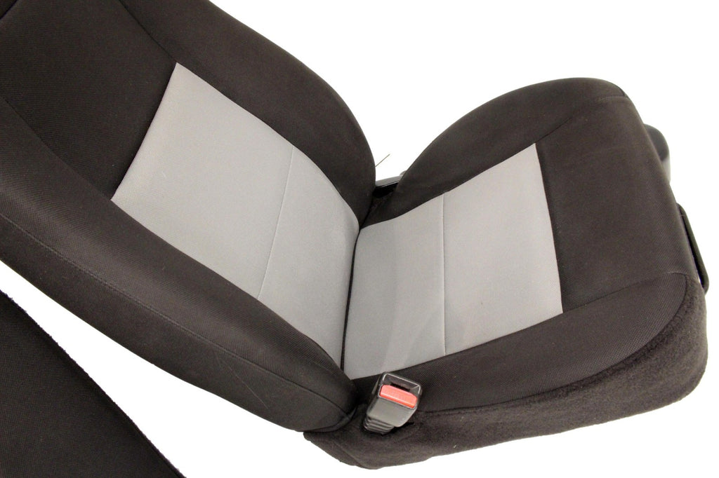 1998 - 2009 Ford Ranger Front Seats, Black Gray Cloth Bucket, Extended Cab