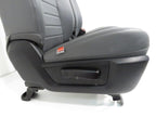 2009-2018 Dodge Ram Front Seats Pair, OEM Work Grade Gray Vinyl Manual LH RH