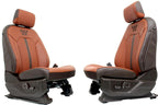 2015 - 2022 Ford F150 Super Duty Front Seats, King Ranch OEM Brown Leather