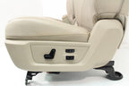 2009 - 2018 Ram Seats, Laramie, Frost Beige Tan Leather w/ Heating & Ventilation