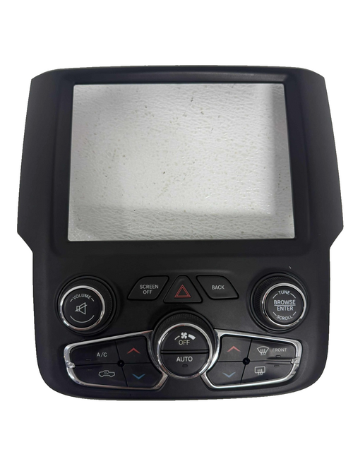2013 - 2024 RAM Truck 8.4" Radio Bezel w/ Dual Zone AC Heater Climate Control