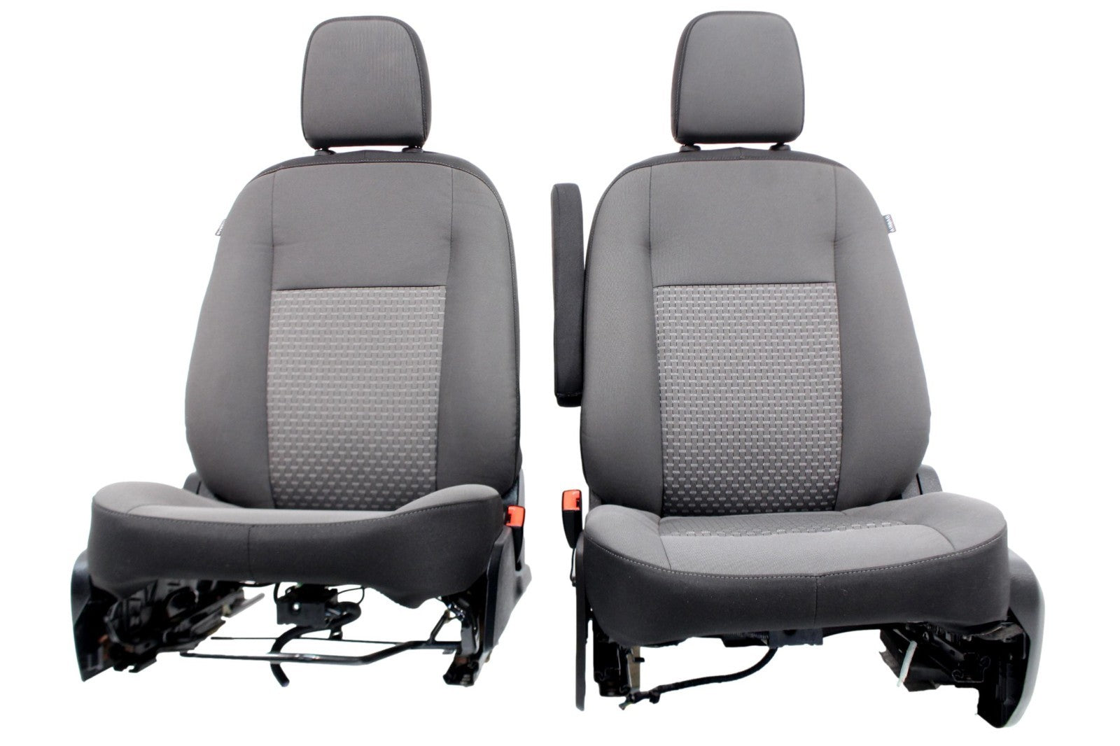 2015 - 2024 Ford Transit Front Seats, Dark Gray Cloth w/ 10-Way Power Heated LH