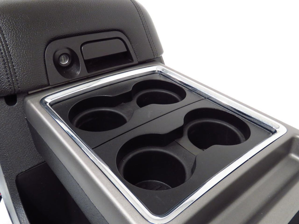 2011 - 2016 Ford Super Duty Flow-Through Center Console & Install Kit, Black