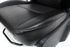 2015 - 2026 Ford Transit Seats, Black Dark Gray Vinyl, Manual w/ Armrest OEM