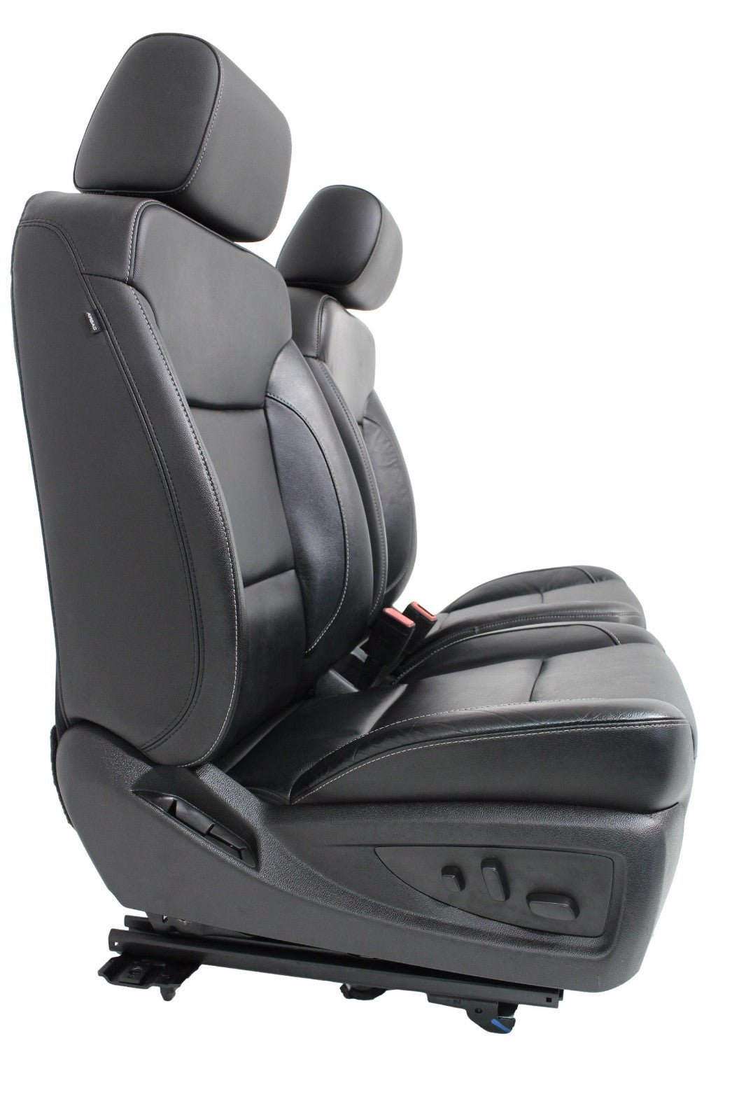 2014 - 2019 Sierra Chevy Silverado Front Seats, LTZ Power Black Leather, Heated